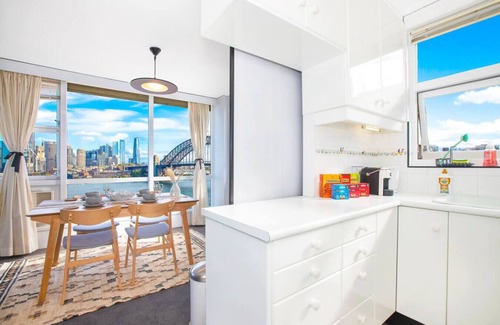 Kirribilli Apartment | Jacks Sydney Harbour Waterview w Free Parking