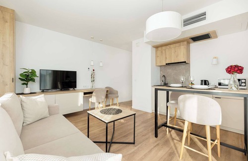 Mielno Apartment | Jantaris B21 | Studio near Beach | Fitness