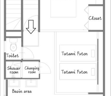 Nishikimachi House | Jasmin錦町 2F