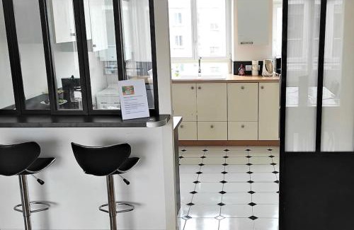 Saint-Marc Apartment | Jaurès-Pilier rouge/App spacieux/3 chambres/6 pers