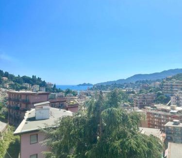 Rapallo Apartment | JOIVY Seaview Charming Flat with Common Pool & Tennis