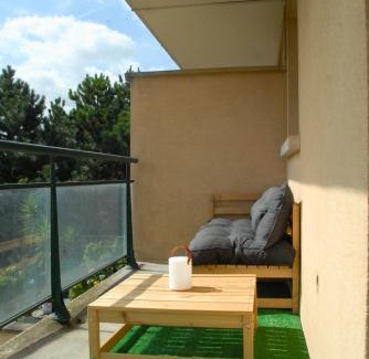 Vitry-sur-Seine Apartment | Joli studio avec grande terrasse et parking