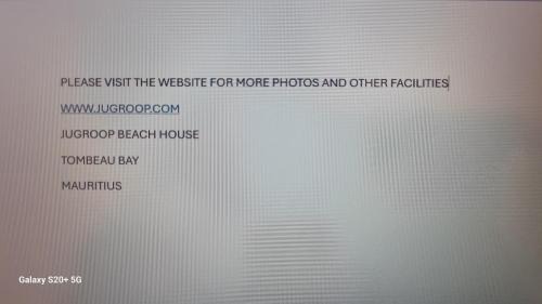 Port Louis House | Jugroop beach house