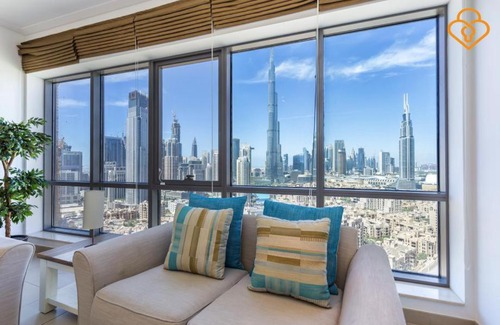 Downtown Dubai Apartment | Keysplease 3 B/R Burj View Apt, South Ridge Downtown Dubai