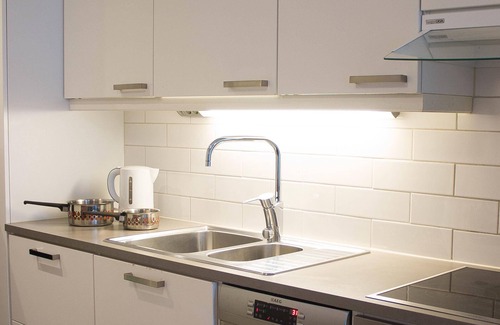 Lahti Apartment | Kotimaailma CenterHouse saunalla