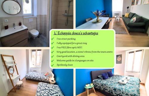 Mulhouse Apartment | L'Échappée douce, central et lumineux