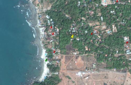 Vagator Apartment | L'AZUR Studio Cottage 2, Vagator Beach GOA