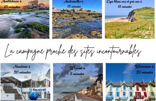 Audembert House | L'Ecrin d'Opale, la nature à proximité des sites incontournables