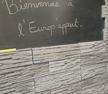 Sarrebourg Apartment | L'Europ'appart : Gare, Center parcs, Parc St Croix