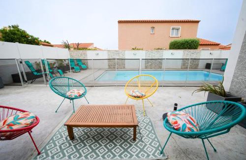 Saint-Laurent-de-la-Salanque Villa | L'Onde calme, charmante villa avec piscine