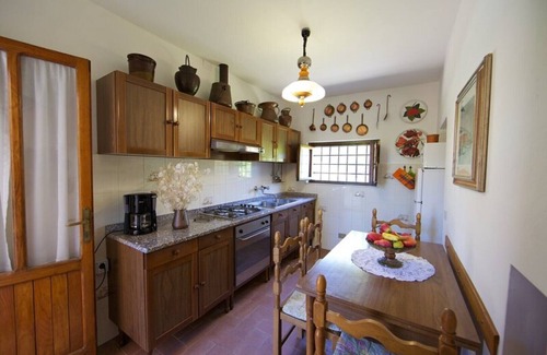 Papiano di Stia Villa | LA SCATOLAIA panoramic Villa on Tuscan hills with private pool and fenced garden