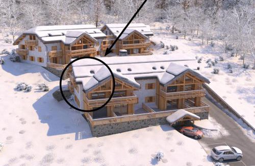 Montgenevre Apartment | LA TANIÈRE DES OURSONS - Appartement duplex NEUF 9-10 pers vue pistes avec garages