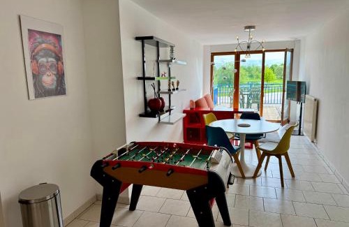 Socourt Apartment | La Terrasse vue étangs, Babyfoot, jeux de société by BookingFuté