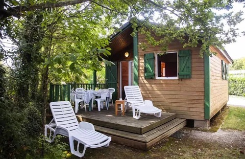 Naucelle Ski Chalet | Lake Bonnefon campsite * - Chalet CONFORT 30 m2 (2 bedrooms) 6 persons
