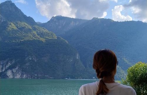 Abbadia Lariana Apartment | Lake Como Casa la Rosa wonderful view