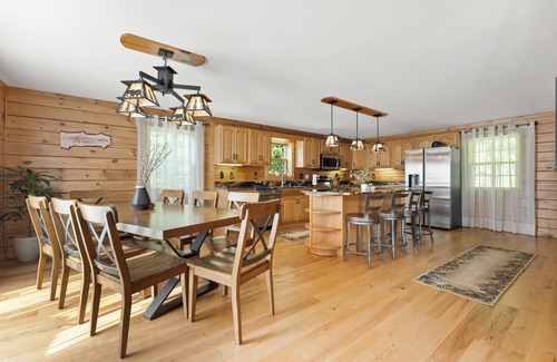 Diamond Point Cabin | Lake George and mountain views on 52 acres+private pond! Right in Bolton Landing