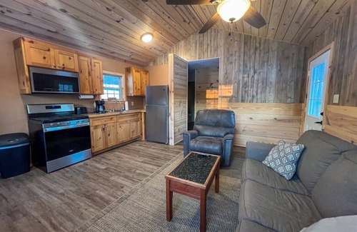 Daisy Cabin | Lake Greeson Cabin with Private ATV Access on 8 Acres