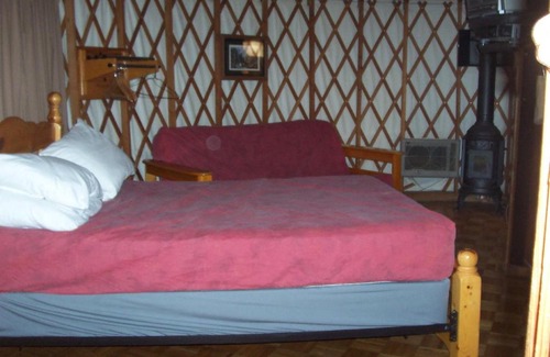 Oregon House Resort | Lake of the Springs Camping Resort Yurt 6