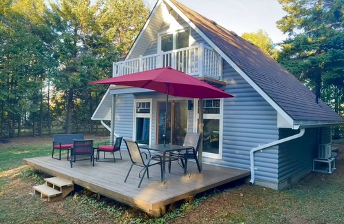 Port Albert Cottage | Lake-view Cottage on the bluffs above Lake Huron. Private Stairs down to beach.