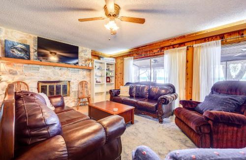 Hawthorne House | Lake Winnott Home with Boat Ramp and Dock
