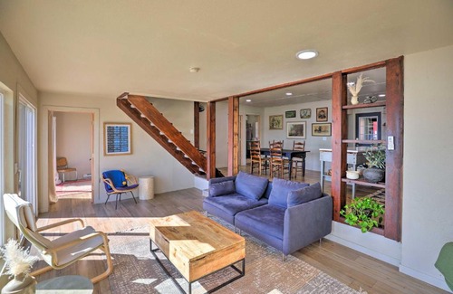 Hamlin County House | Lakefront Cabin with Patio and Views in Lake Norden