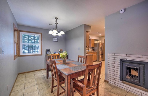 Chetek House | Lakefront Chetek Haven: Dock, Screened Gazebo