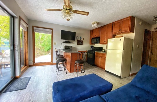 Osage Beach Condo | Lakefront Condo with Seasonal Pool! Edge of the cove! STAIRS OPTIONAL!