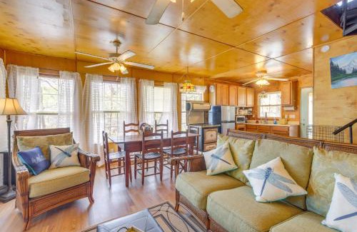 Delta House | Lakefront Delta Cabin Rental with Boat Dock and Deck!