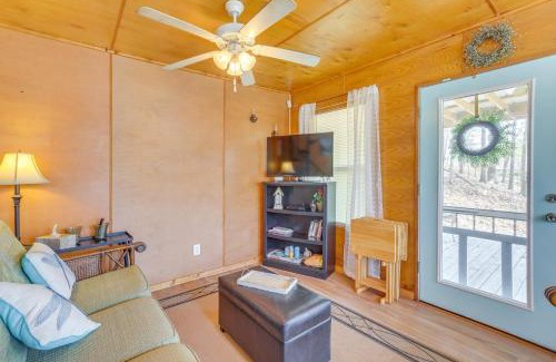Delta House | Lakefront Delta Cabin Rental with Boat Dock and Deck!