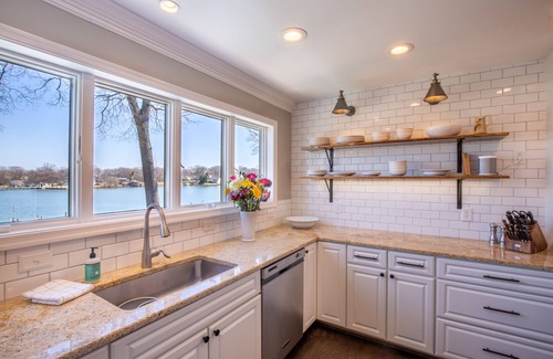 Annapolis House | Lakefront dog-friendly home with private outdoor pool, pool spa, dock & grill