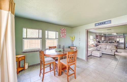 Longtown House | Lakefront Eufaula Cabin with Fire Pit and Private Dock