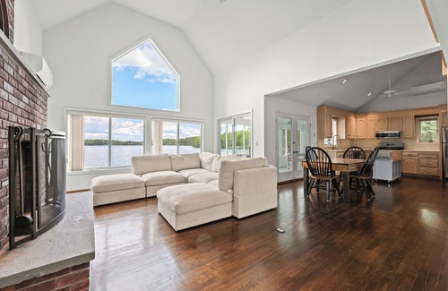 West Hill Lake House | Lakefront Oasis with Spectacular Views – 3BR, 3BA, Sleeps 6, private swim dock.