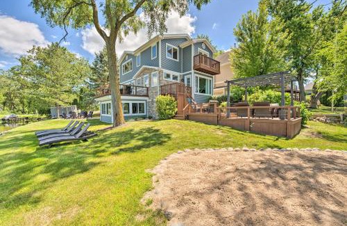Lake Shangrila House | Lakefront Oasis with Boat Dock, Fire Pit, Grill