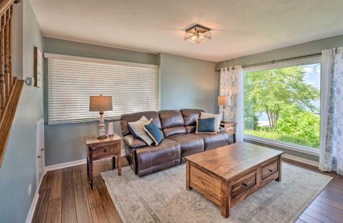 Lake Shangrila House | Lakefront Oasis with Boat Dock, Fire Pit, Grill