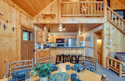 Presque Isle House | Lakefront Presque Isle Cabin with Private Dock