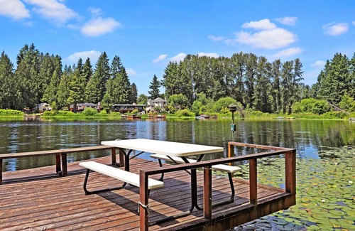 East Renton Highlands RV Rental | Lakefront private camp site
