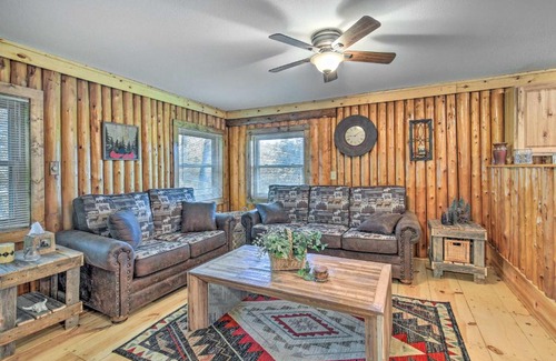 Tomahawk House | Lakefront Tomahawk Cabin with Boat Dock and Deck