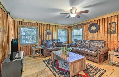 Tomahawk House | Lakefront Tomahawk Cabin with Boat Dock and Deck