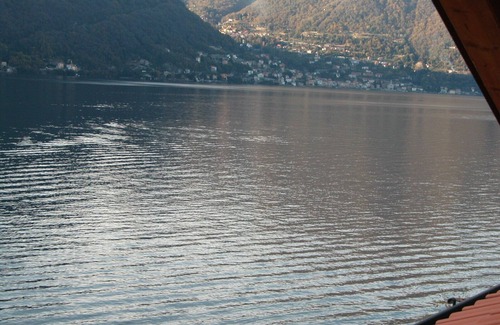 Nesso Apartment | Lakefront Views with Lake Access & Dock for Swimming