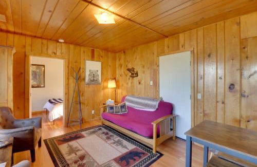 Lakeside House | Lakeside Cabin with Beach about 14 Mi to Ski Area!