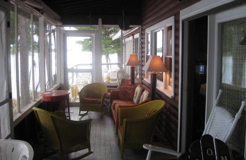 Princeton Cabin | Lakeside Log Cabin: Breathtaking Natural Beauty Pocomoonshine Lake Bass fishing