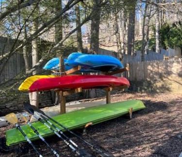 New Fairfield Ski Chalet | Lakeview, Fire-Pit, Private Beach, Grill