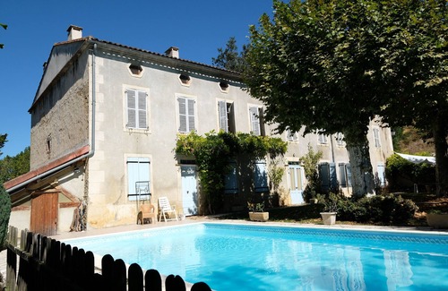 Teilhet House | Large French Country House With Pool, Meadows and Orchard