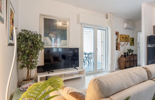 Casa Santa Apartment | Large seaview penthouse with private parking