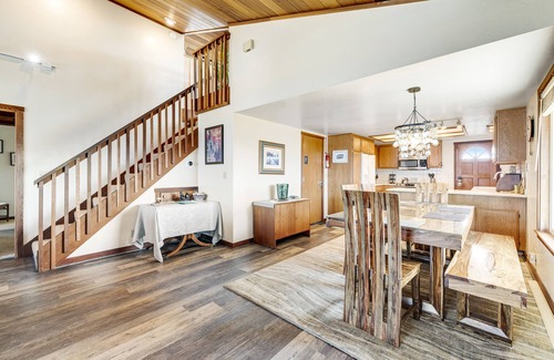 Fort Bragg House | Large waterfront home with deck & private cove - amazing panoramic views