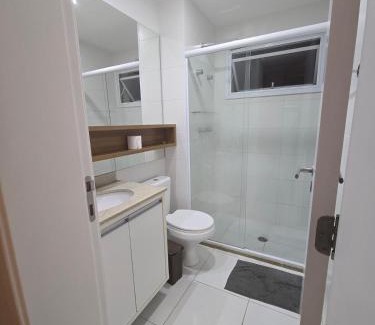 Gonzaga Apartment | Lazer completo no melhor do Gonzaga, cozinha top, Garagem