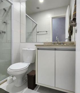 Gonzaga Apartment | Lazer completo no melhor do Gonzaga, cozinha top, Garagem