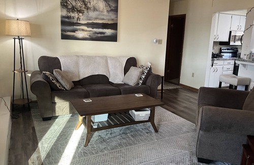 Fall River Cabin | Lazy Lake Retreat 3 bed 2 bath. Includes sauna, kayaks, paddle boards, hot tub.