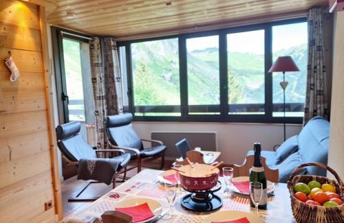 Avoriaz Apartment | Le Balcon du Soleil, Vue panoramique & ski aux pieds, quartier Dromonts
