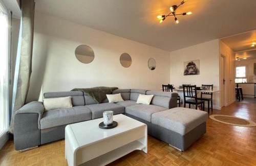 Nord - Gare Apartment | Le Bary - 10p - 100m2 - Gare - Parking Privé Gratuit